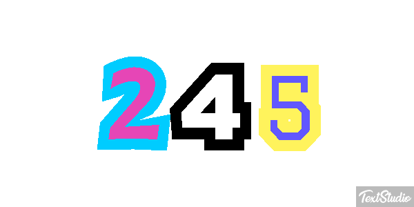 245 Effet de texte