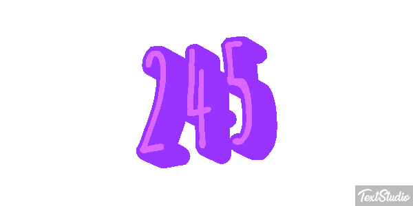 245 Effet de texte