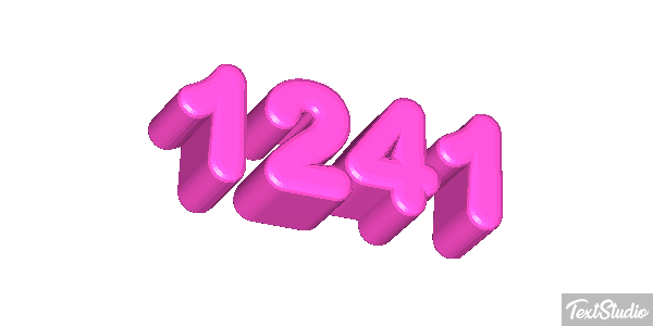 1241 Text effect