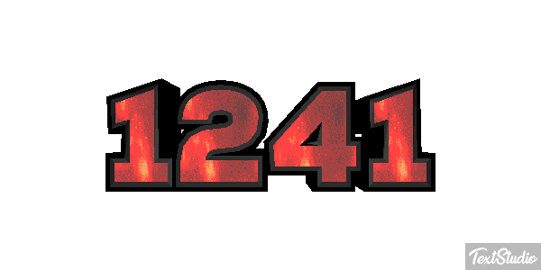 1241 Text effect
