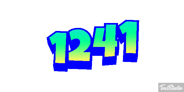 1241 Text effect