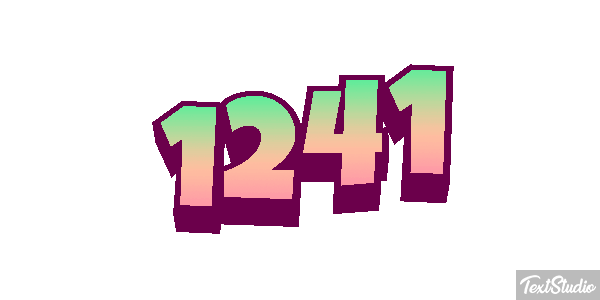 1241 Text effect