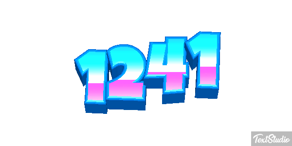 1241 Text effect