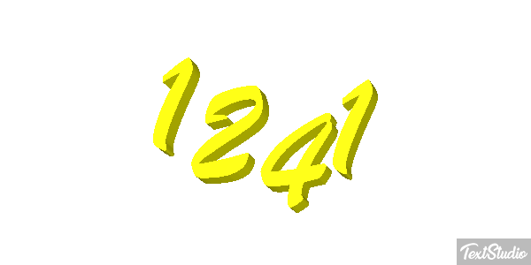 1241 Text effect