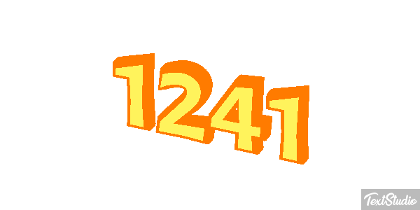 1241 Text effect