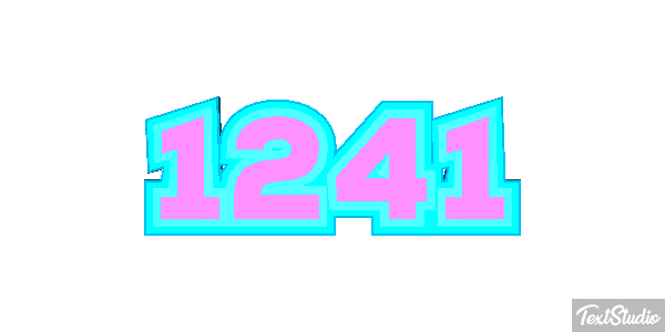 1241 Text effect