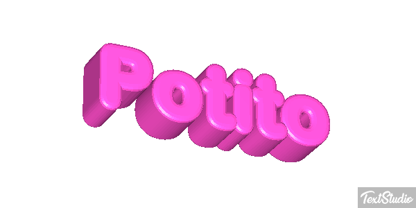Potito Effetto testo