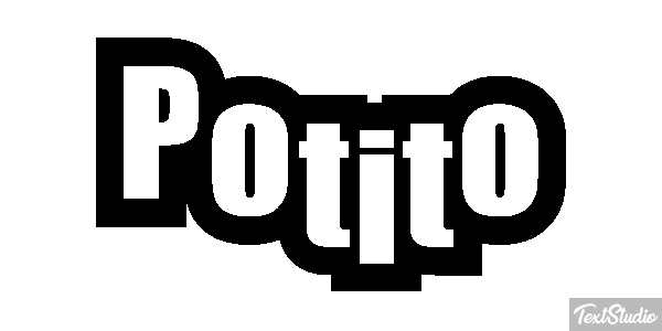 Potito Effetto testo