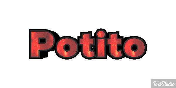 Potito Effetto testo