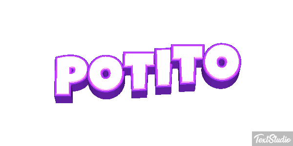 Potito Effetto testo