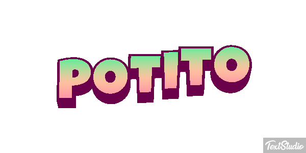 Potito Effetto testo