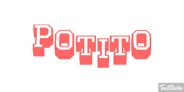 Potito Effetto testo
