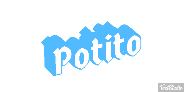 Potito Effetto testo