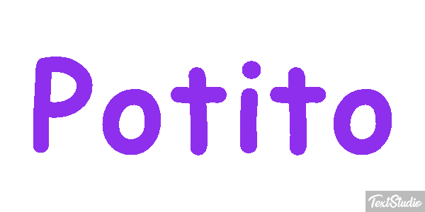 Potito Effetto testo