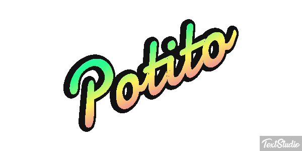 Potito Effetto testo