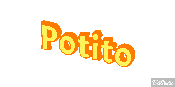 Potito Effetto testo