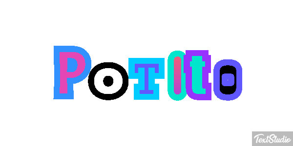 Potito Effetto testo