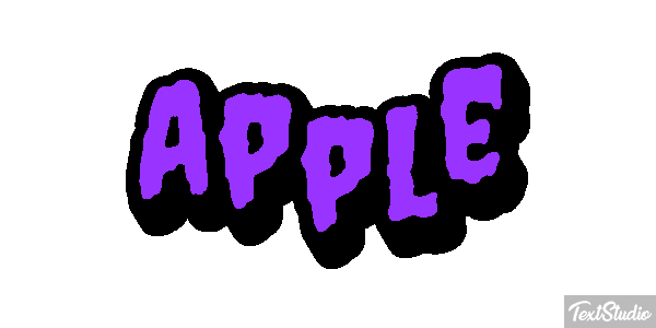 Apple Text effect