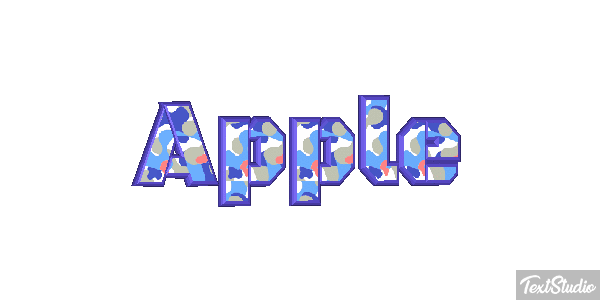 Apple Text effect