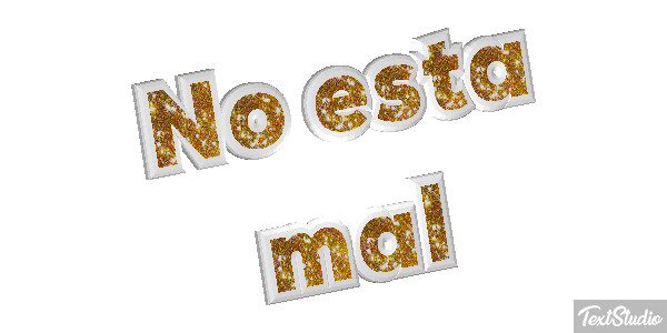 No está mal Efecto de texto