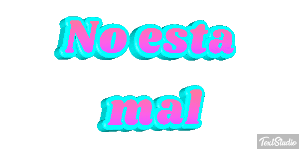 No está mal Efecto de texto