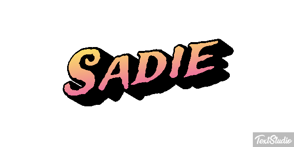 Sadie Efeito do texto