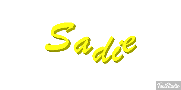 Sadie Efeito do texto