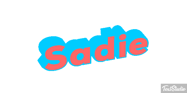 Sadie Efeito do texto