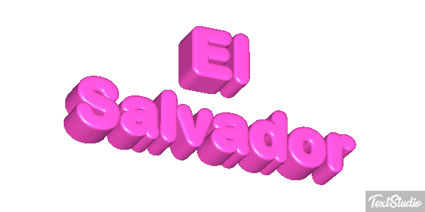 El Salvador Text effect
