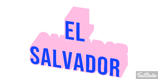 El Salvador Text effect