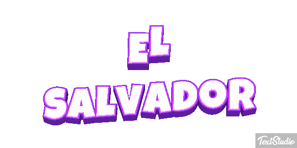 El Salvador Text effect