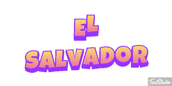 El Salvador Text effect
