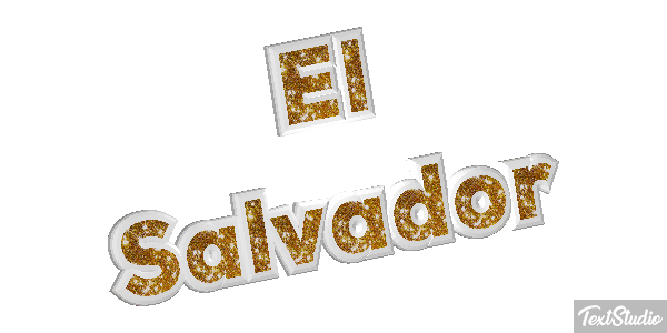 El Salvador Text effect