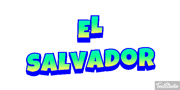 El Salvador Text effect