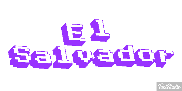 El Salvador Text effect