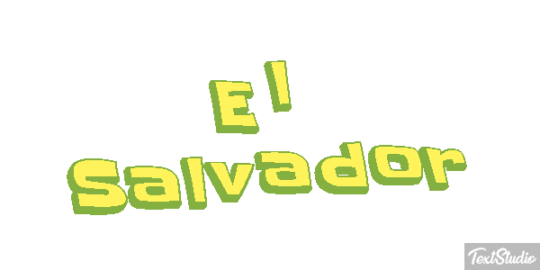 El Salvador Text effect