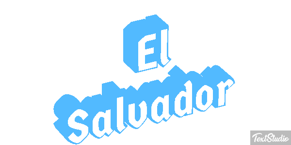 El Salvador Text effect
