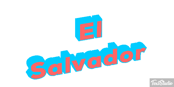 El Salvador Text effect