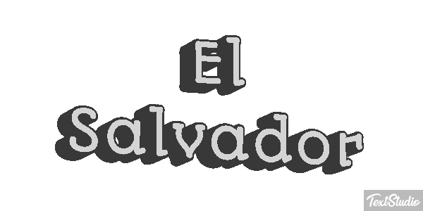 El Salvador Text effect