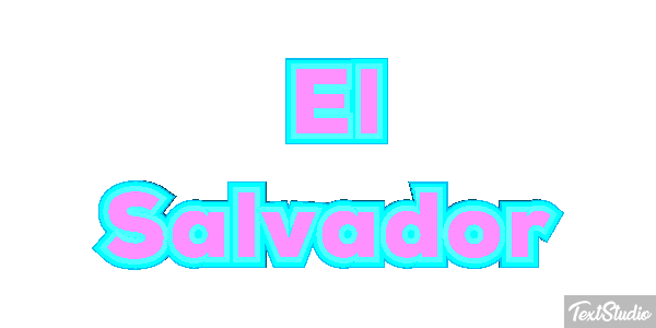 El Salvador Text effect