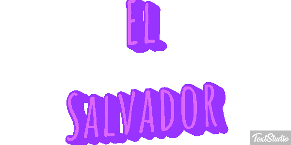 El Salvador Text effect