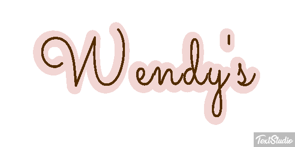 Wendy's Efeito do texto