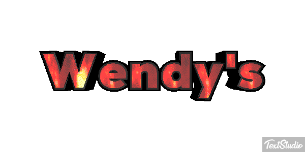 Wendy's Efeito do texto