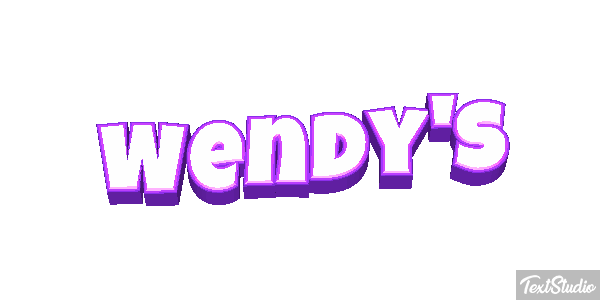 Wendy's Efeito do texto