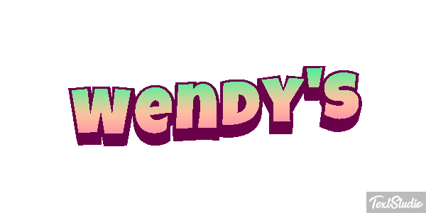 Wendy's Efeito do texto