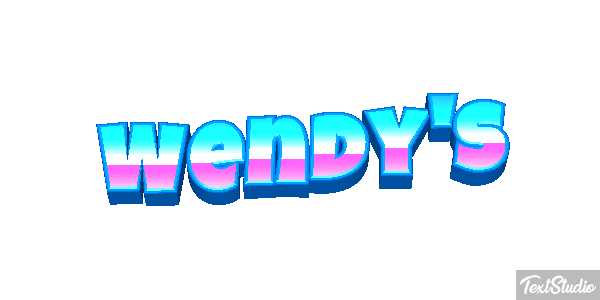Wendy's Efeito do texto