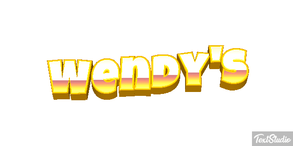Wendy's Efeito do texto