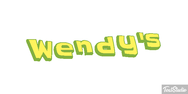 Wendy's Efeito do texto