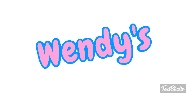 Wendy's Efeito do texto