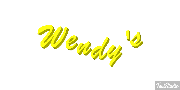 Wendy's Efeito do texto